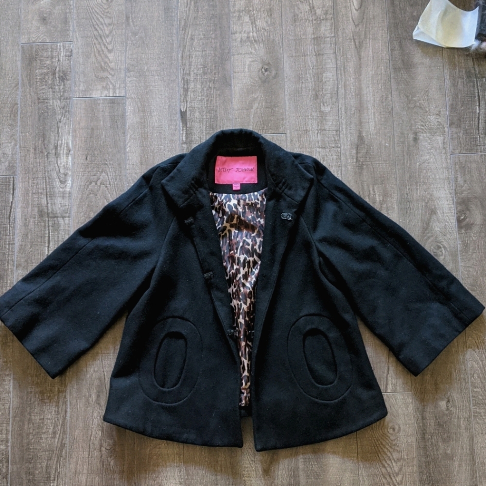 Betsey Johnson jacket 1960 MOD style - Picture 2 of 9